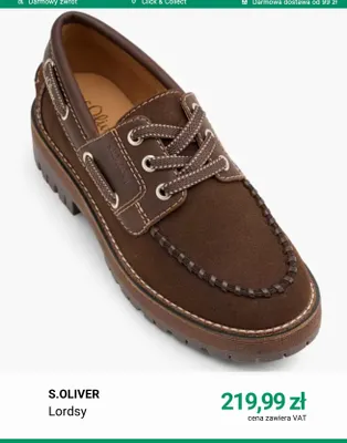 Lordsy S.Oliver promocja w Deichmann