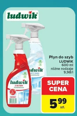 Płyn do szyb Ludwik promocja w Carrefour Market