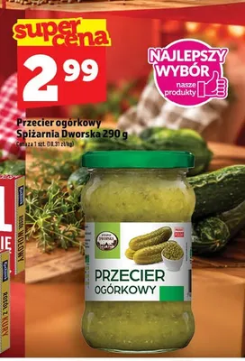 Przecier ogórkowy Spiżarnia Dworska promocja w TOPAZ