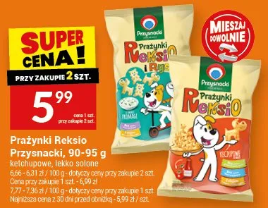 Prażynki Reksio promocja w Twój Market