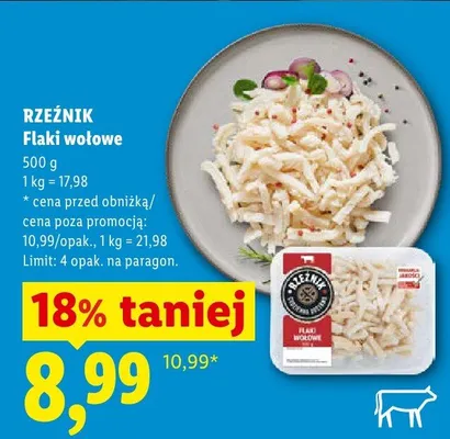 Flaki wołowe Rzeźnik promocja w Lidl