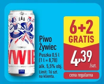 Piwo Żywiec promocja w Aldi