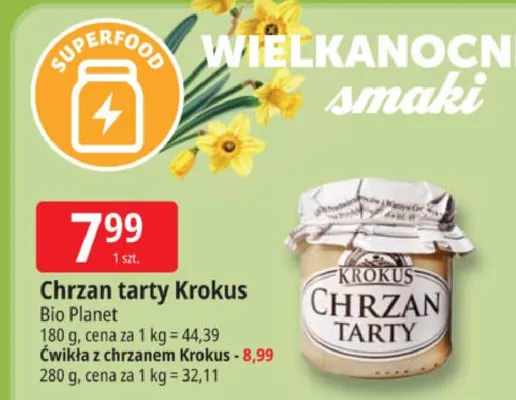 Chrzan tarty promocja w Leclerc
