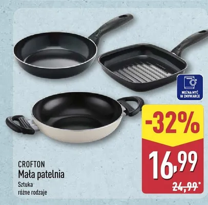 Mała patelnia Crofton promocja w Aldi