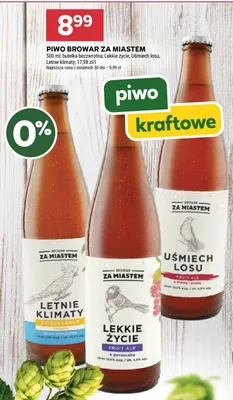 Piwo Browar Za Miastem Uśmiech Losu promocja w Stokrotka