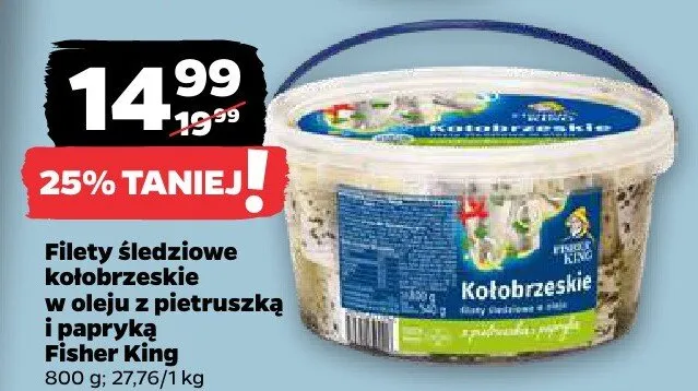 Filety śledziowe promocja w Netto