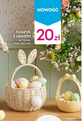 Koszyk z uszami promocja w Pepco