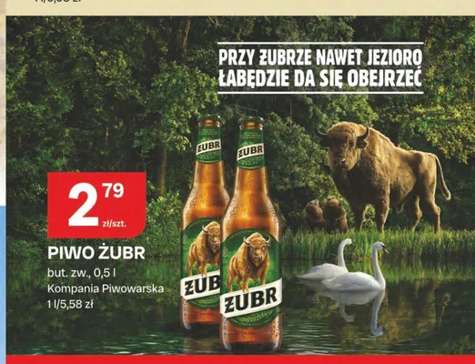Piwo Żubr promocja w Chorten
