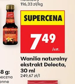 Ekstrakt Wanilia naturalny promocja w Biedronka