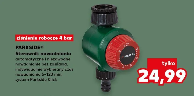 Sterownik nawadniania promocja w Kaufland