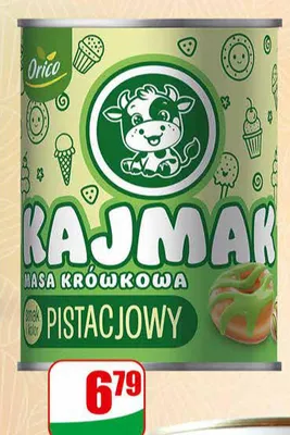 Kajmak masa krówkowa pistacjowa promocja w Dino