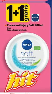Krem nawilżający Nivea Soft promocja w TOPAZ
