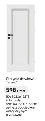 Skrzydło drzwiowe Tanaro promocja w Castorama