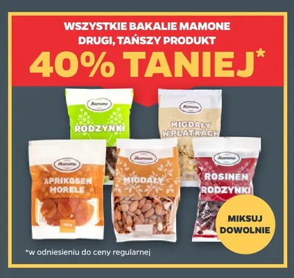 Rodzynki Mamone promocja w Netto