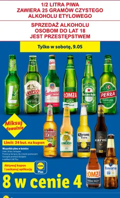 Piwo Perła Chmielowa promocja w Lidl