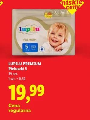 Pieluszki Lupilu Premium 5 promocja w Lidl