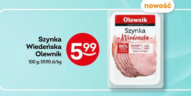 Szynka wiedeńska promocja w Żabka