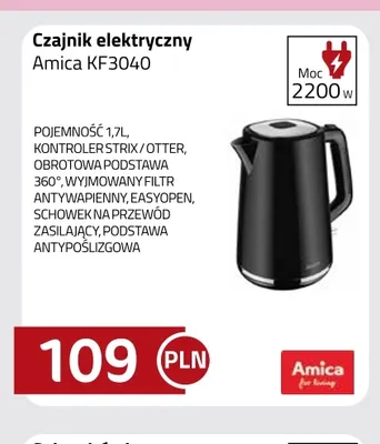 Czajnik elektryczny Amica KF3040 promocja w kakto.pl