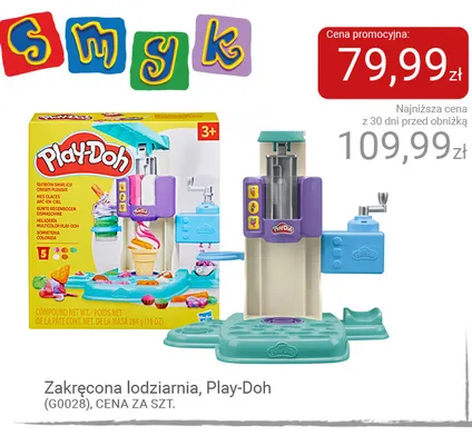 Zakręcona lodziarnia Play-Doh promocja w Smyk