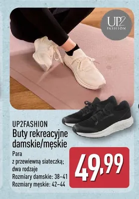 Buty rekreacyjne damskie UP2FASHION promocja w Aldi