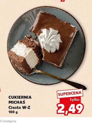 Ciasto W-Z Cukiernia Michaś promocja w Kaufland
