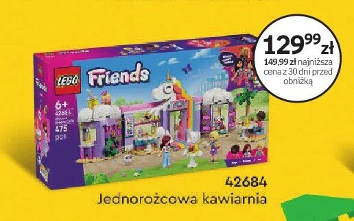 Klocki LEGO 42684 Jednorożcowa kawiarnia promocja w Empik