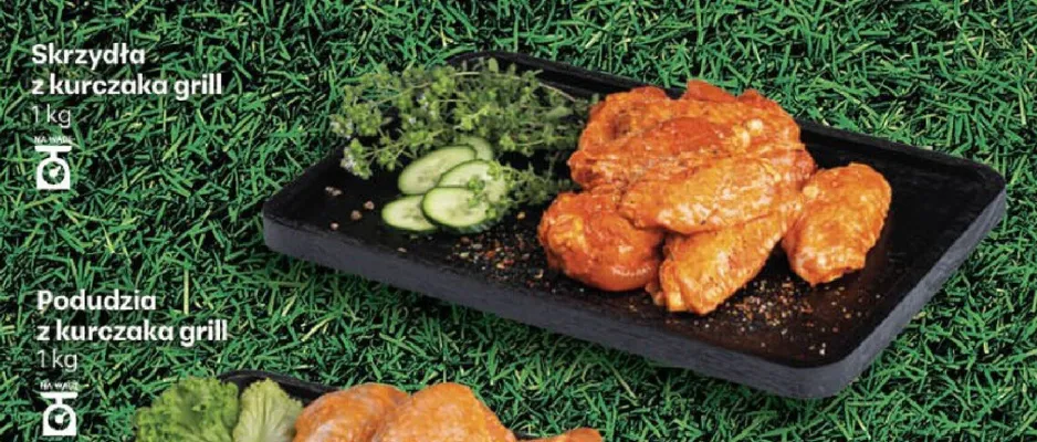 Skrzydła z kurczaka grill promocja w Delikatesy Centrum