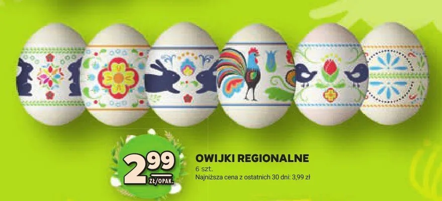 Owijki regionalne promocja w Stokrotka