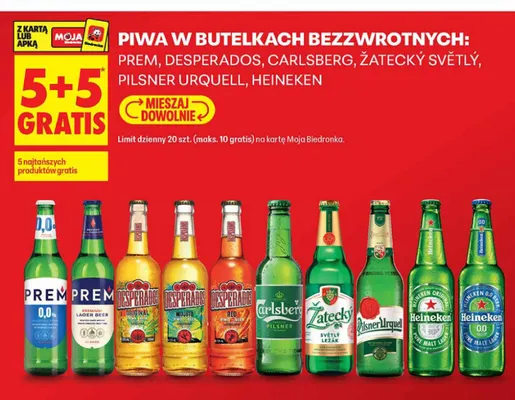 Piwo Desperados Red promocja w Biedronka
