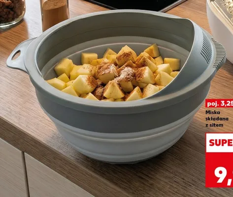 Miska składana z sitem 3,25 l promocja w Kaufland
