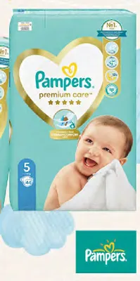 Pieluchy Pampers Premium Care 5 44-pak promocja w Stokrotka