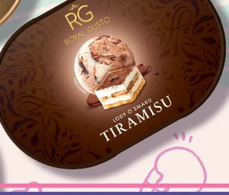 Lody o smaku tiramisu Royal Gusto promocja w POLOmarket