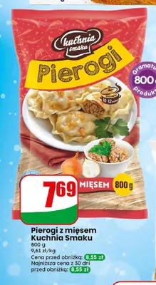 Pierogi z mięsem Kuchnia Smaku promocja w Dino