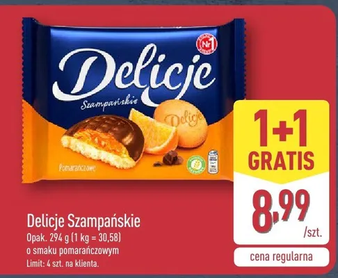 Szampańskie o smaku pomarańczowym promocja w Aldi
