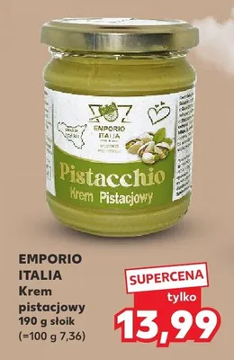 Krem pistacjowy promocja w Kaufland