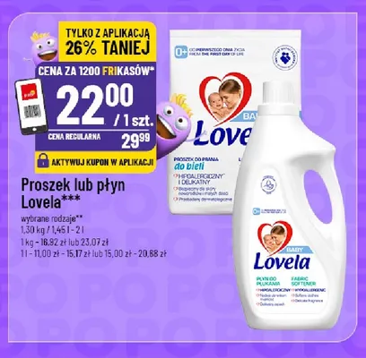 Płyn do prania Lovela promocja w POLOmarket