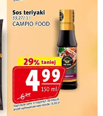Sos teriyaki Mr. Ming promocja w Prim Market