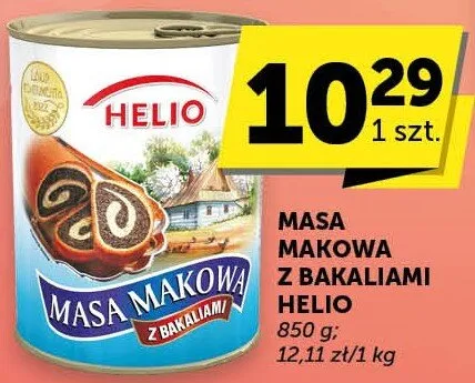 Masa makowa z bakaliami Helio promocja w ABC