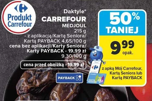 Daktyle Medjoul Carrefour promocja w Carrefour