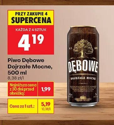Piwo promocja w Biedronka