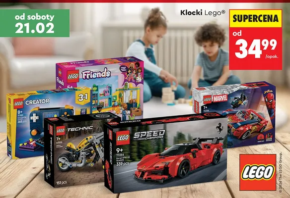 Klocki Lego promocja w Biedronka