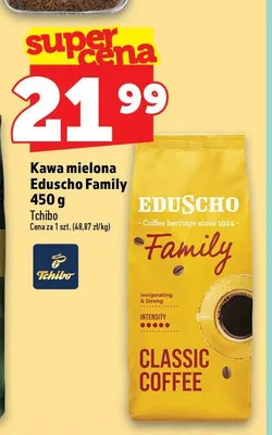 Kawa mielona Eduscho Family promocja w TOPAZ