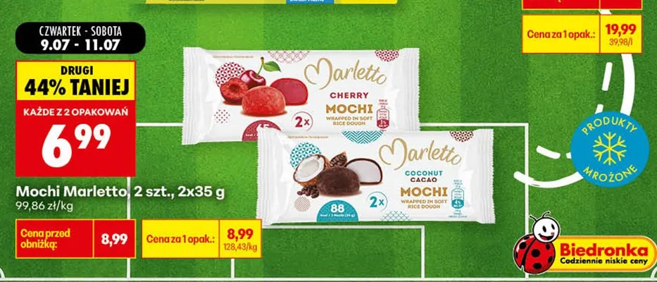 Mochi Marletto kokosowo-kakaowe promocja w Biedronka