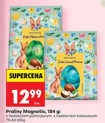 Praliny z nadzieniem pistacjowym promocja w Biedronka
