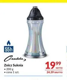 Znicz Suknia Candela promocja w Makro