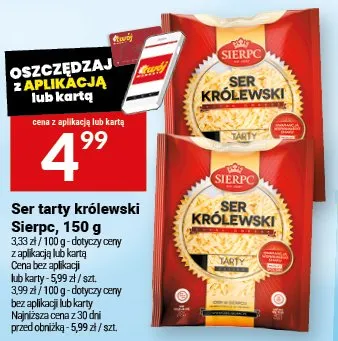 Ser tarty królewski promocja w Twój Market