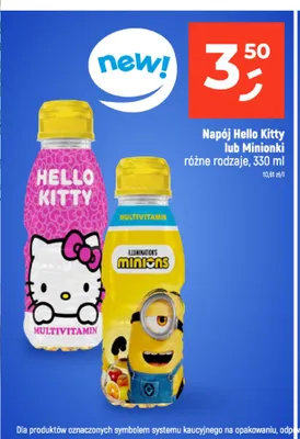 Napój Hello Kitty multivitamin promocja w Dealz