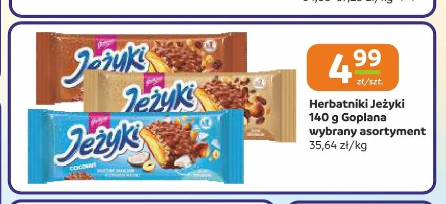 Herbatniki Jeżyki Classic Goplana promocja w Społem Częstochowa