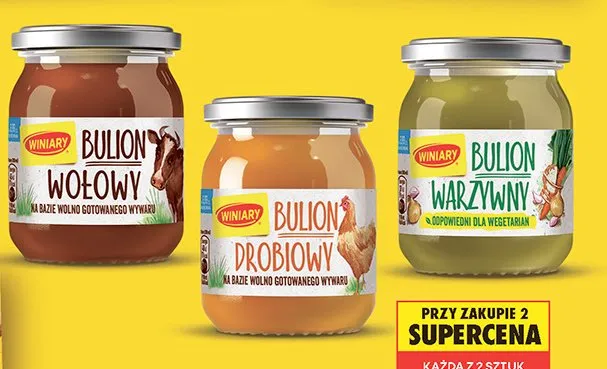 Bulion warzywny Winiary promocja w Biedronka