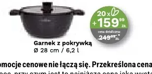 Garnek z pokrywką 28 cm 6,2 l Zwieger promocja w Stokrotka